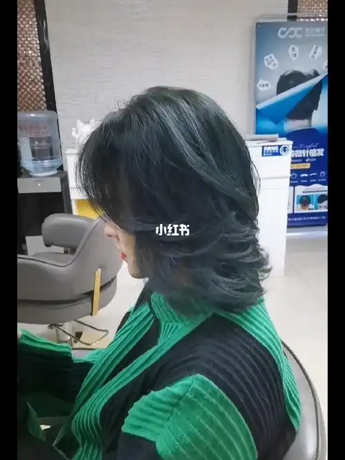 不用漂的发色藏青色