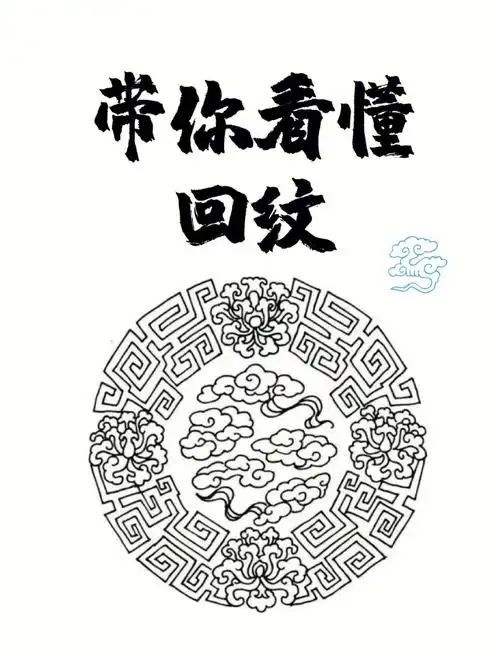 中国国潮元素之回纹——时尚品牌的专属元素 #中国传