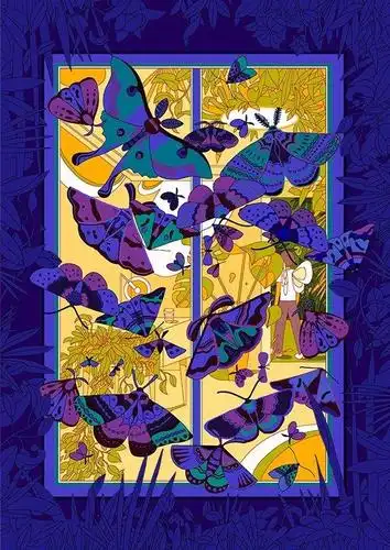 中国插画师羊哈哈作品欣赏