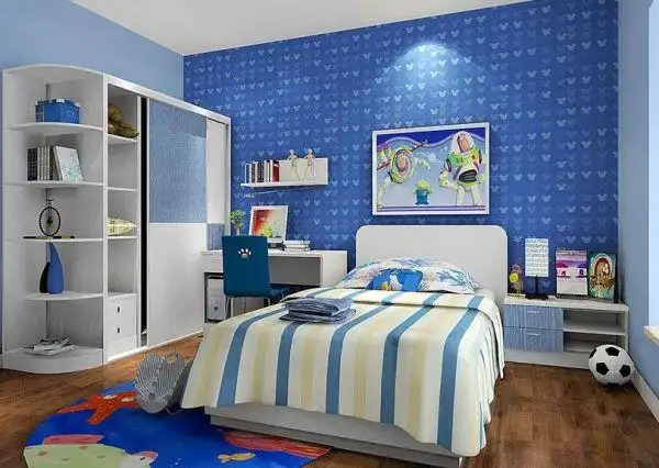 儿童房用什么颜色之蓝色