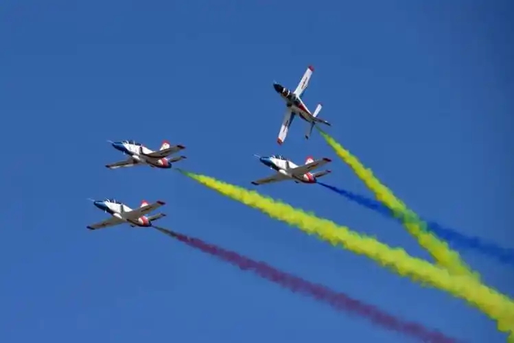 2009年10月1日,教8飞机参加建国60周年国庆阅兵仪式