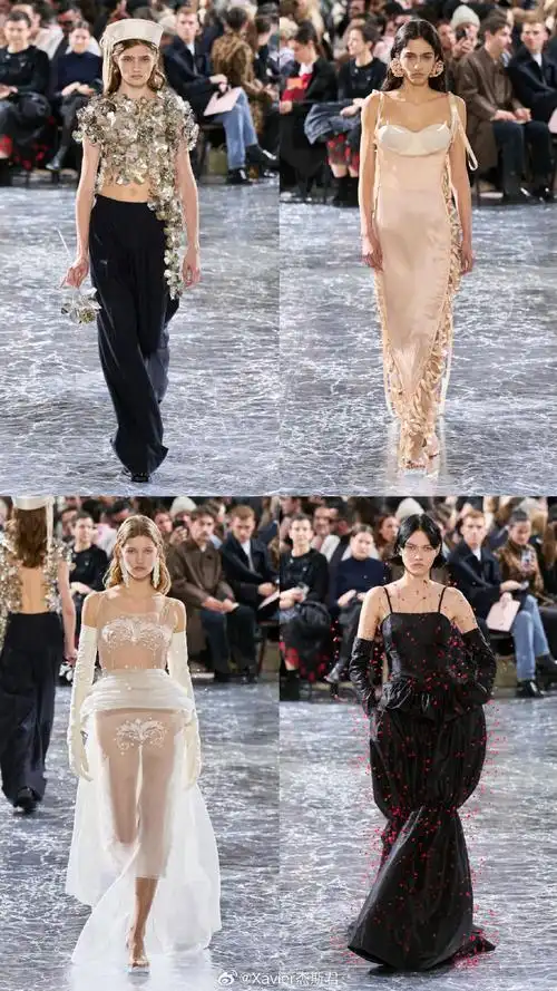 s/s 2024by simone rocha#巴黎高定时装周#这次高缇耶的高级定制邀请