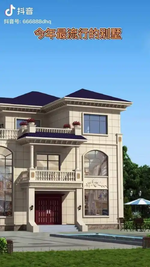 2021最漂亮的三层欧式别墅农村自建别墅