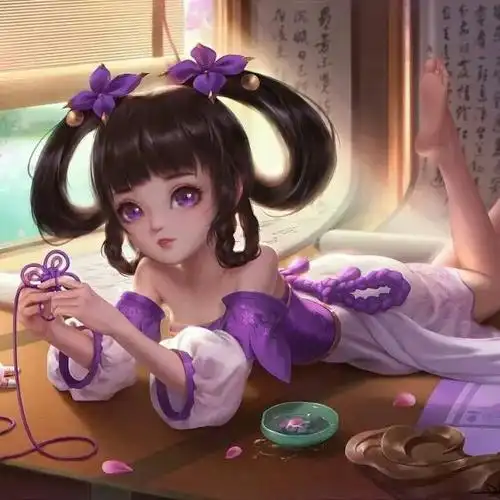 小乔(丁香结)-王者荣耀头像库-话本小说网