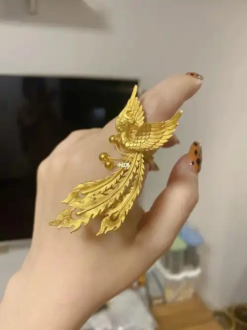这个凤凰金戒指太霸气了