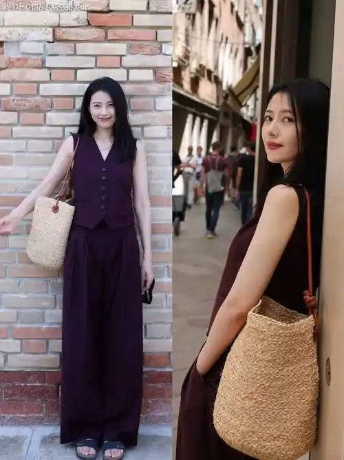 看了高圆圆8套穿搭,我悟了:裙穿长不穿短,不穿高跟鞋,也高级