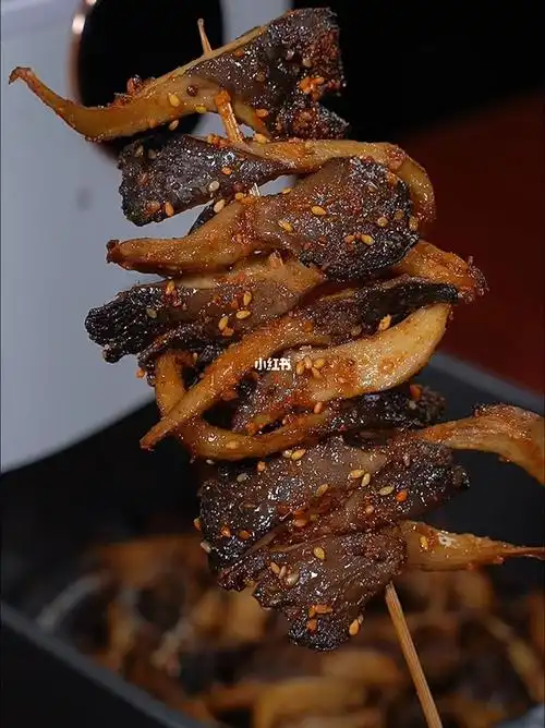 空气炸锅做无油烤蘑菇