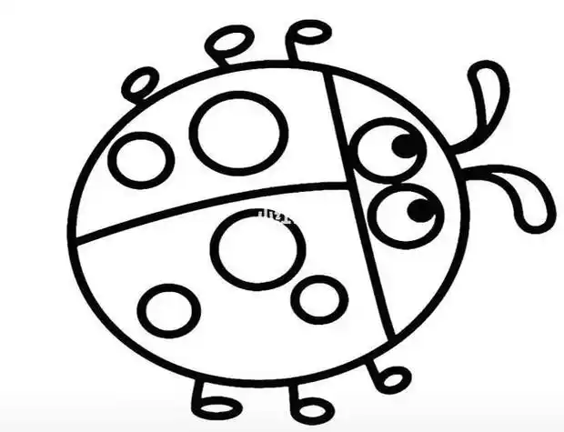 幼儿园简笔画绘画素材涂色兴趣4周岁宝宝的简笔画书《儿童简笔画大全