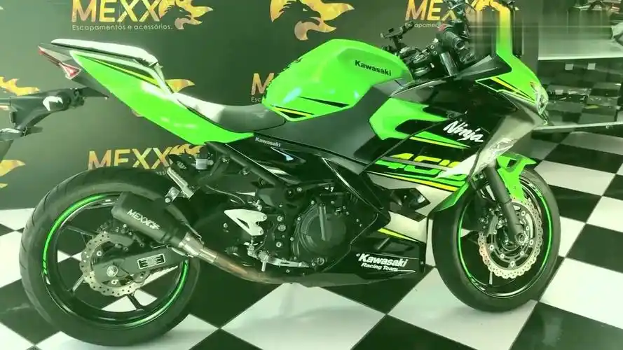 改装排气后的川崎400,这声浪如何?