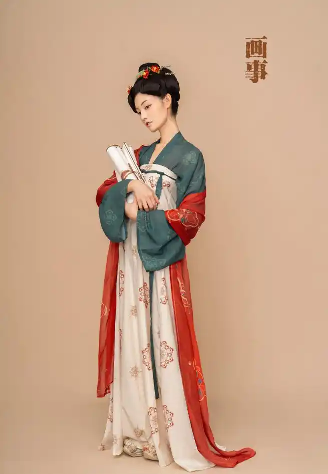 唐朝人的审美有多绝看看复原款汉服就知道了端庄又大气