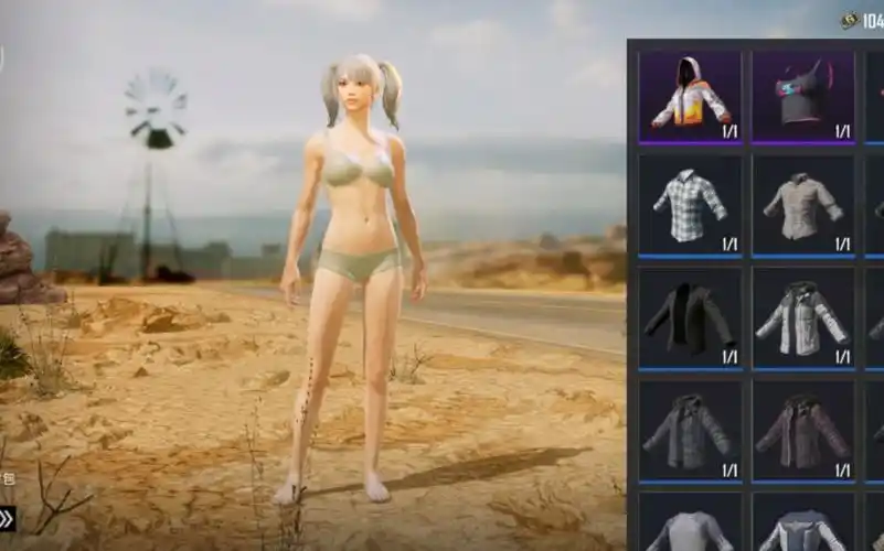 【池鱼/微氪玩家换装表演】《pubgmobile》套装秀,素材录到想吐