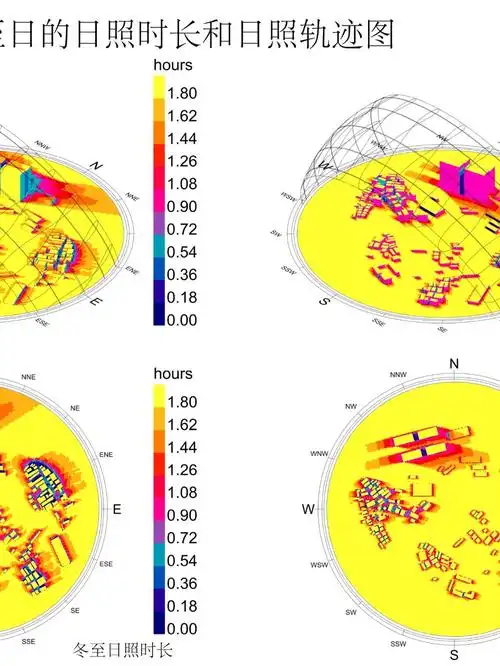 如何观察场地内的日照时长98