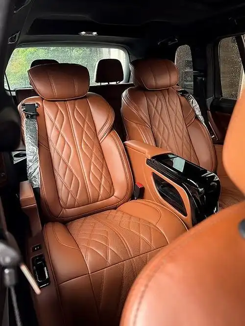 宝马x7内饰改装x7后排升级电动航空座椅