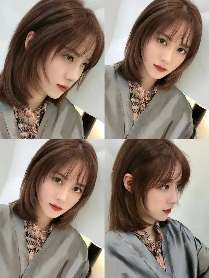 辛芷蕾发型 锁骨发  最近风摩的辛芷蕾发型9599 这个发型 - 抖音