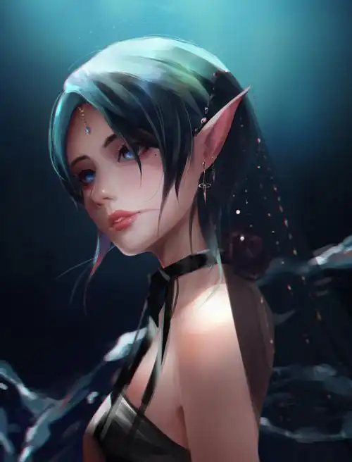 妖精-头像女pixiv原创作品-触站