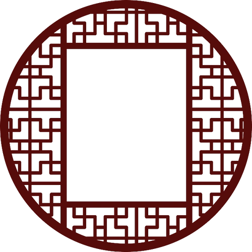 中国风花窗素材