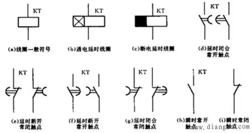 时间继电器符号及说明