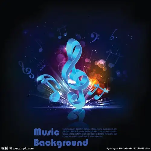 音乐背景图片