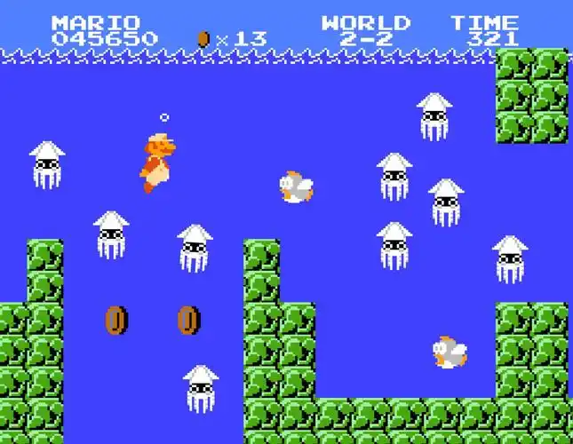 c游戏超级玛丽全景图赏析玩了一辈子终于知道下水道通哪里