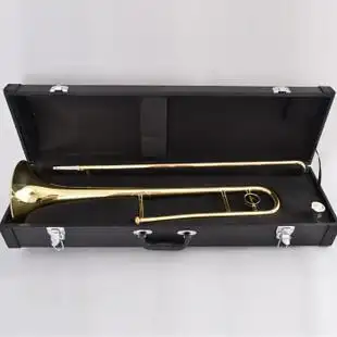 津宝长号乐器/中音长号拉管 西洋铜管乐器长号降b调jbsl-700
