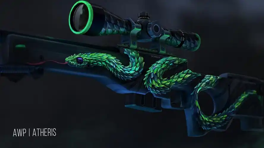 csgo皮肤鉴赏awp树蝰