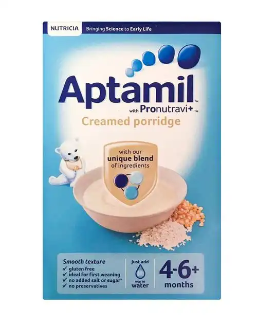 英国爱他美aptamil纯谷物米粉125g (4-6月)