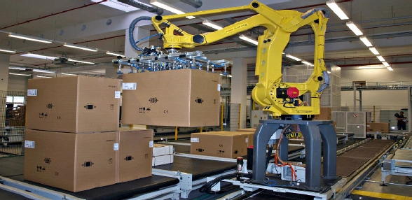机器人自动上下料系统搬运码垛应用案例