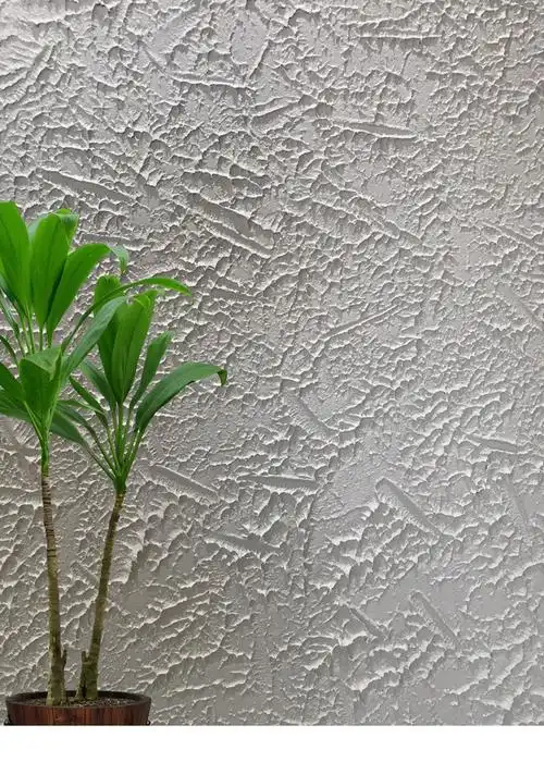 墙面白色风服装店砂料艺术北欧背景质感民宿涂料刮砂漆肌理室内外