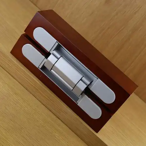 进口重型 三维可调暗藏合页 隐形门合页折叠门合页暗装十字铰链