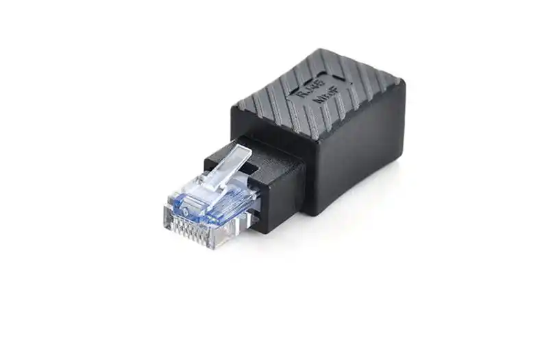 rj45网线转接头公对母延长五类六类rj45公对母网络宽带连接插头-阿里