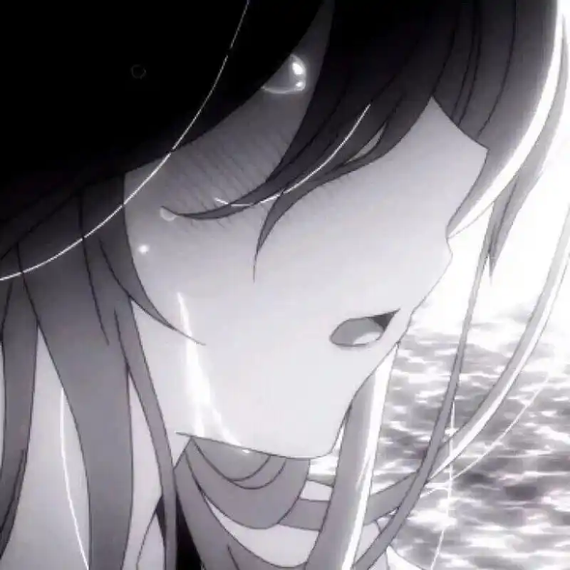 伤感系动漫女头︱失恋忧郁伤感动漫女生头像