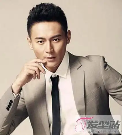 中年男士适合的短发简约干练做个帅大叔