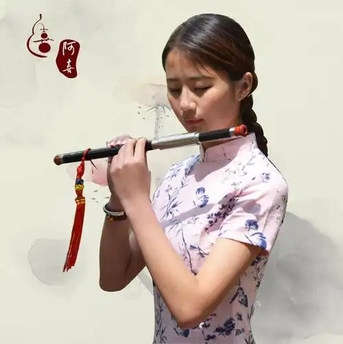 演奏红木bcfg九孔初学横吹阿喜七孔专业型檀木巴乌