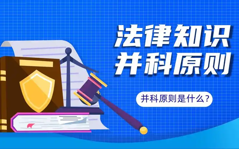 全国法制宣传日法律mg动画ae模板蓝色扁平风卡通企业宣传法律片头
