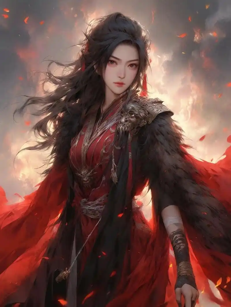 唯美画风的古装女子 修仙古风照 #动漫壁纸# #气质美女# #动漫头像