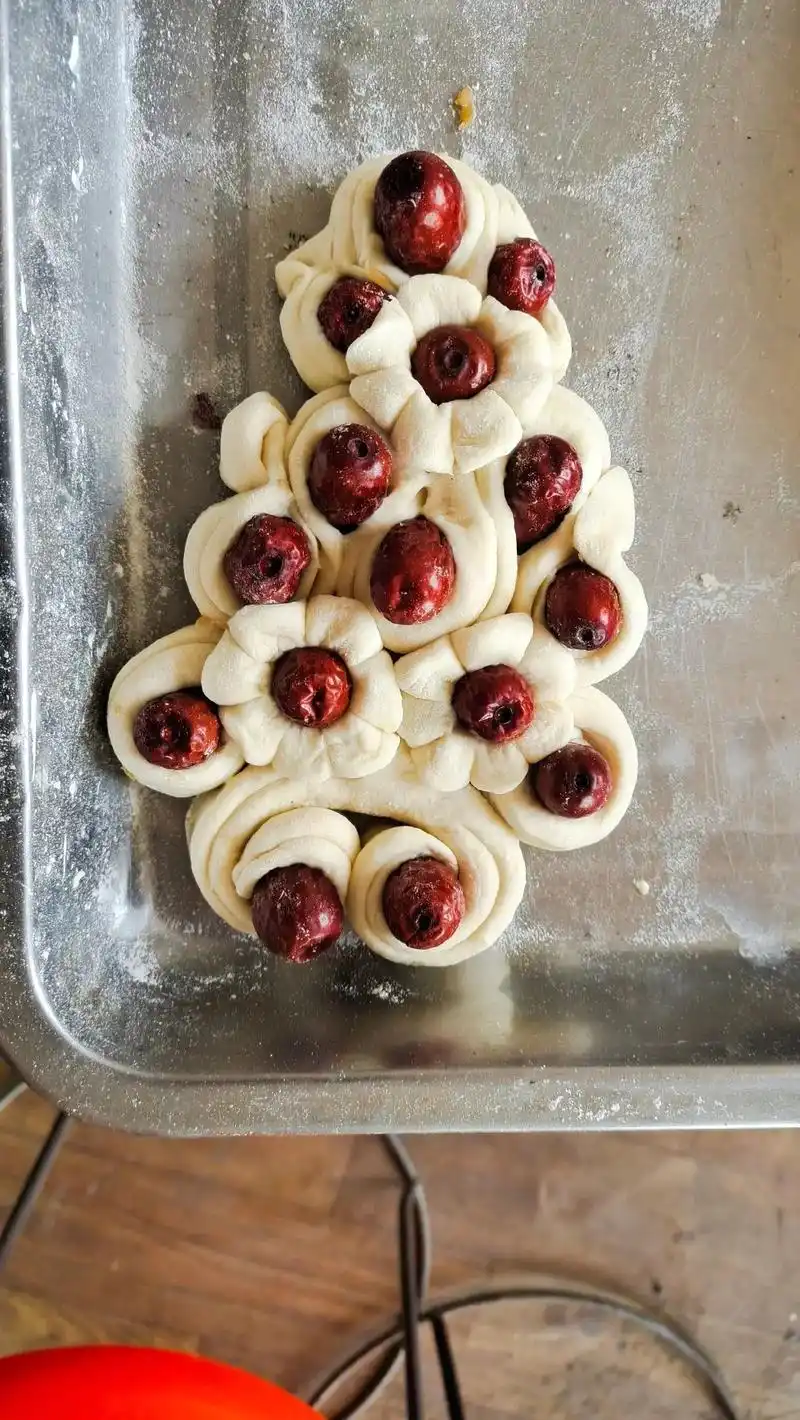 又是一年蒸花糕,开开心心过大年#过年#手工#蒸花糕 - 抖音