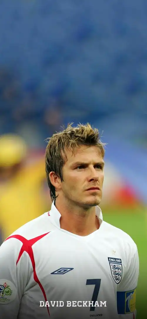 【每日足球帅图】贝克汉姆手机壁纸精选国家队篇05