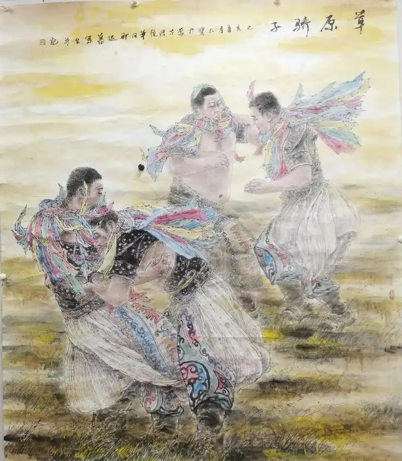 那达慕赛事题材作品 - 抖音