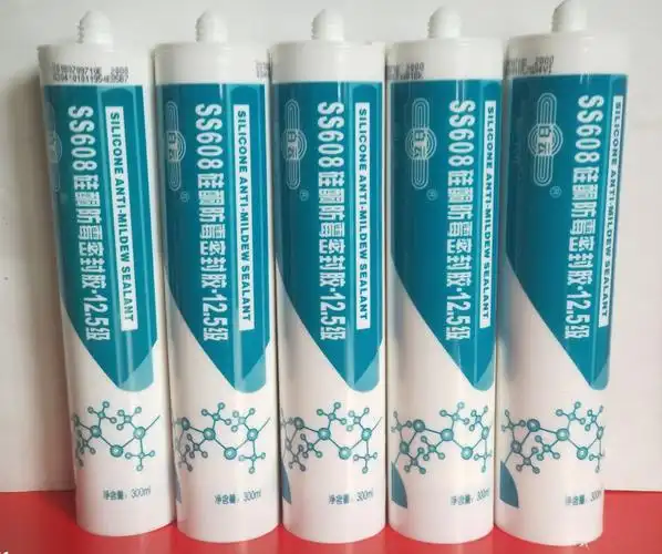 白云ss608防霉胶 厂家直销结构胶 耐候胶 幕墙胶硅酮 玻璃胶
