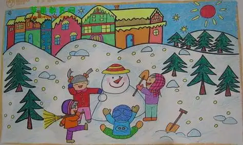 冬天的画怎么画又好看