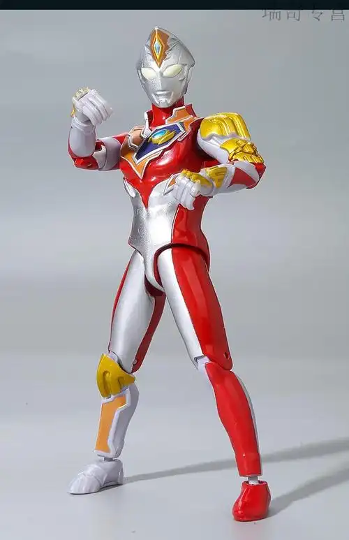 万代德凯奥特曼超可动人偶戴卡闪亮型公仔玩偶摆件玩具男 超可动-德凯