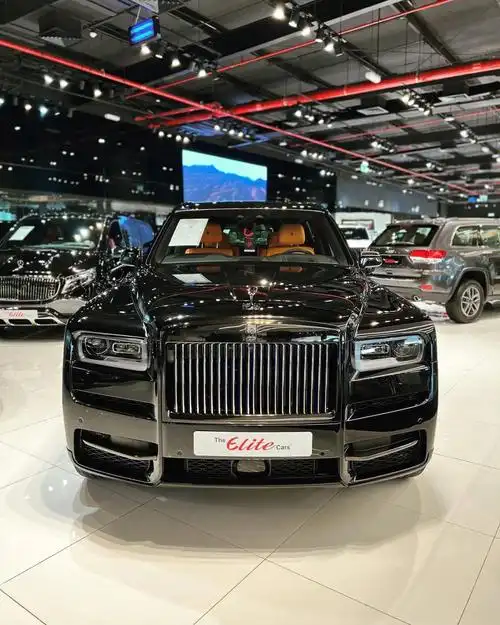 劳斯莱斯库里南cullinan黑色的真帅