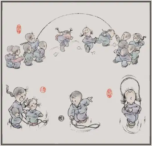 千金难买 童年时光 (一)滚铁环