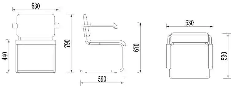 真皮椅子cescachair