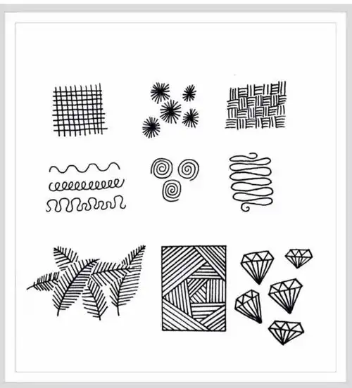 双岭幼儿园小一班小梵高美术课—《直线和弯线的一天》