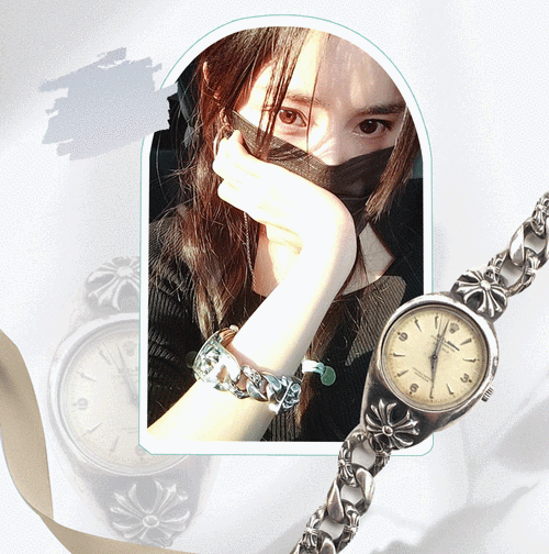 杨幂的手表劳力士绿松石表盘day-date,25万大金表太吸睛球