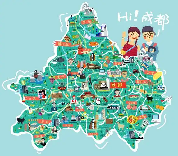 成都地图