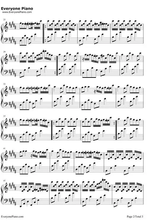 time to love钢琴谱 _october-明明简谱网