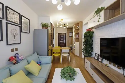 北欧风格一室一厅装修设计效果图