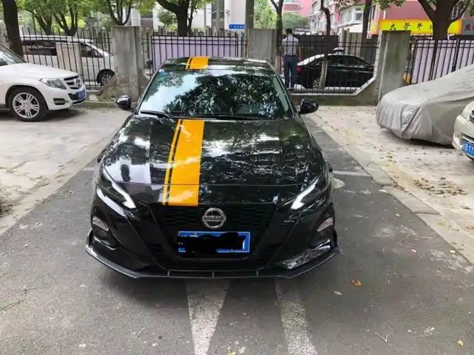 天籁改装黑武士好不好看要改些什么轮毂啥的多少钱求指导舒适版的